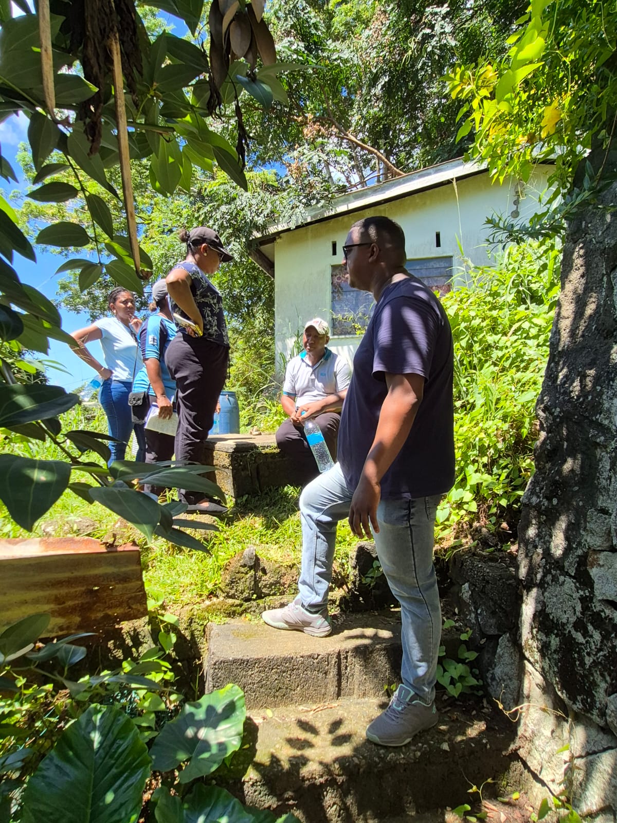 Visit to Bel Air district
