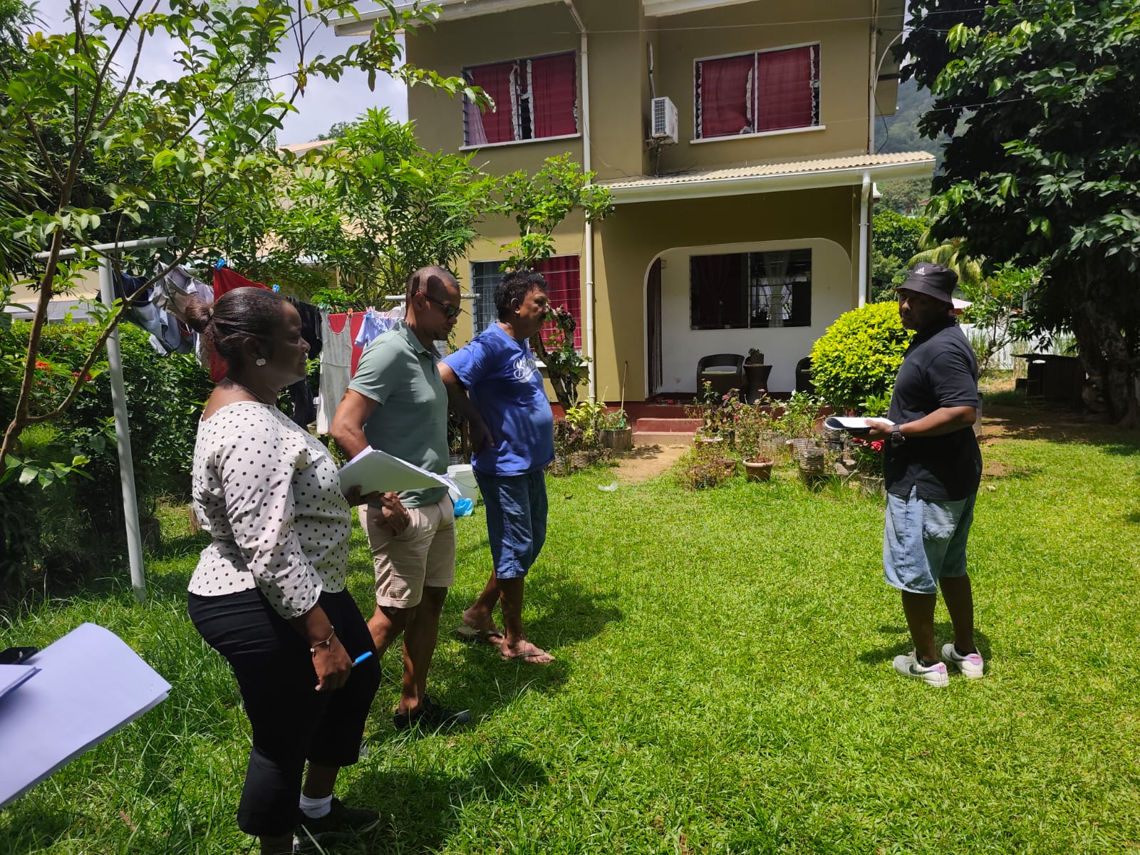 Taking solutions to the ground.