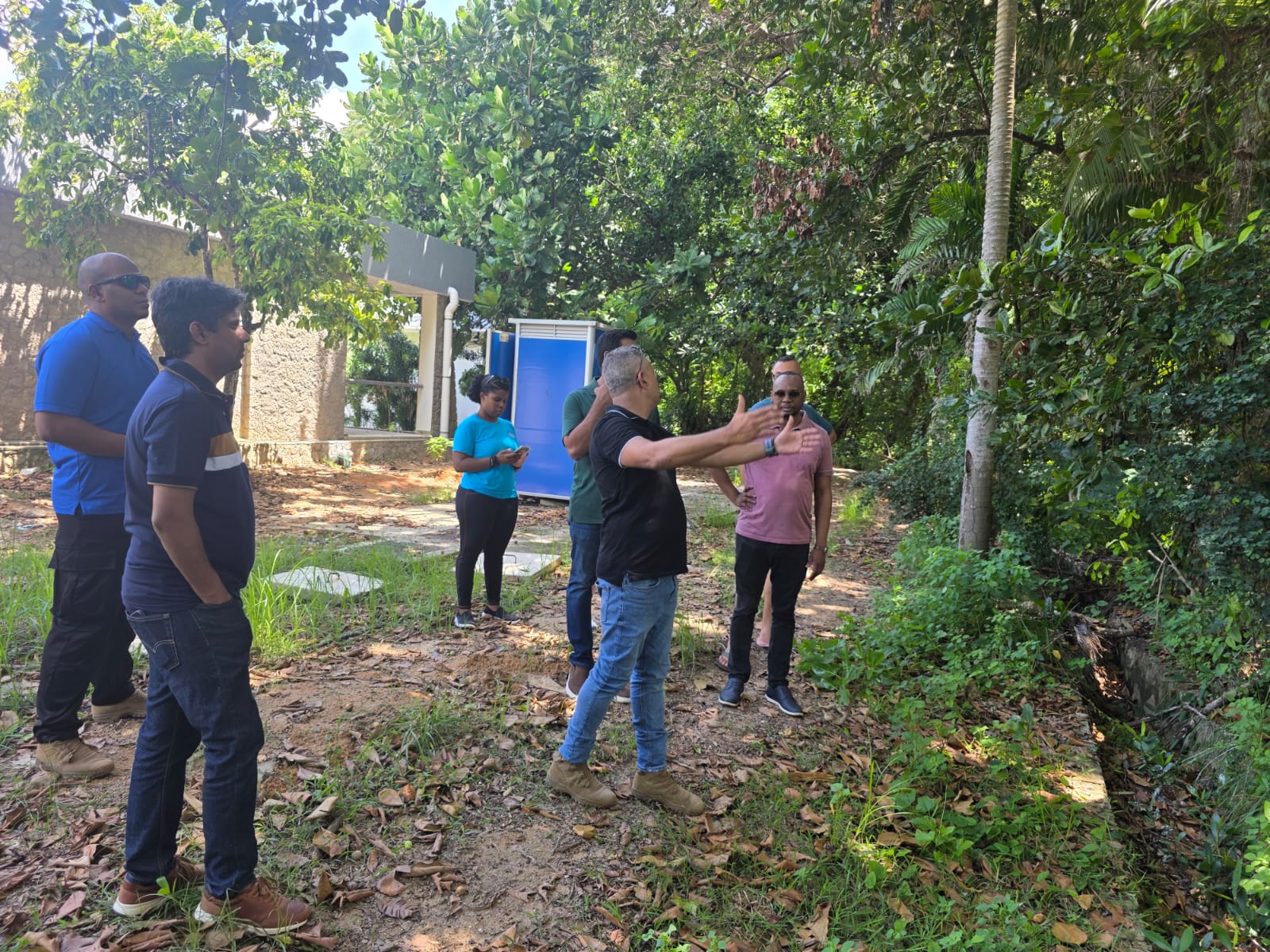 VP leads visit to health facilities to review conditions and needs