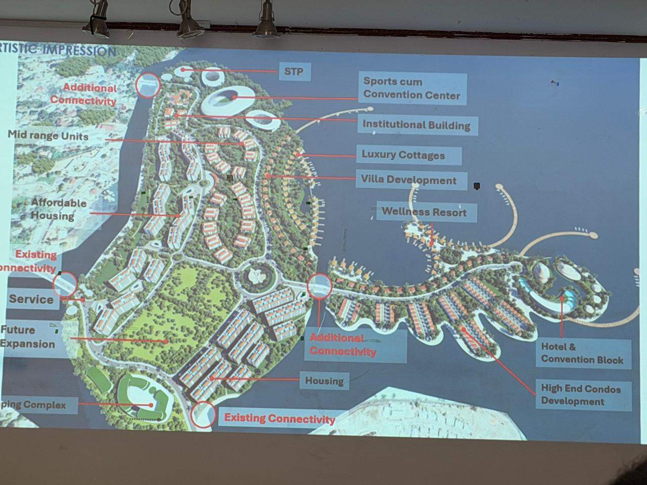 Ile Aurore Project Presented to District Administrators