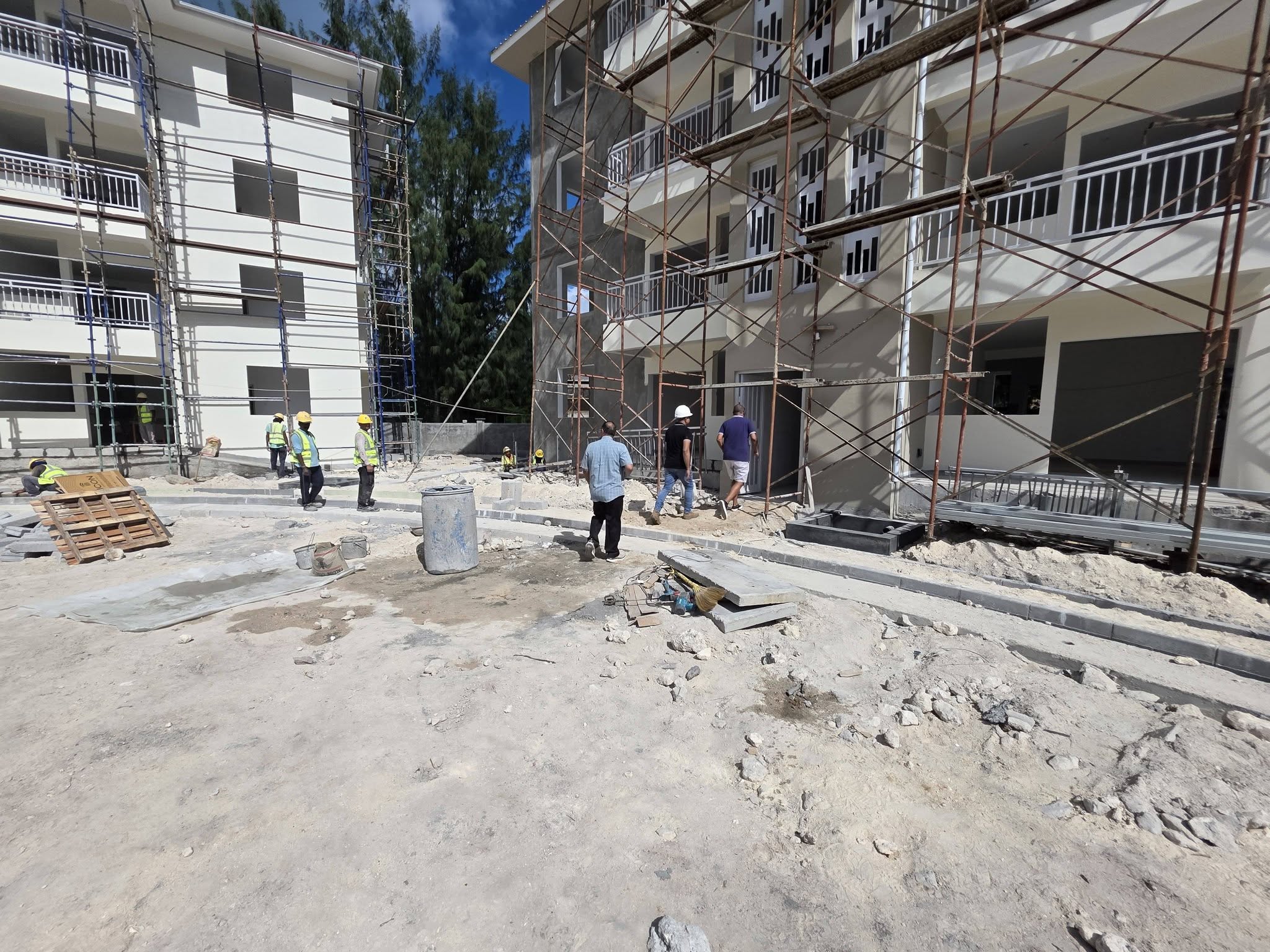 Visit to Perseverance Mid Range condominiums