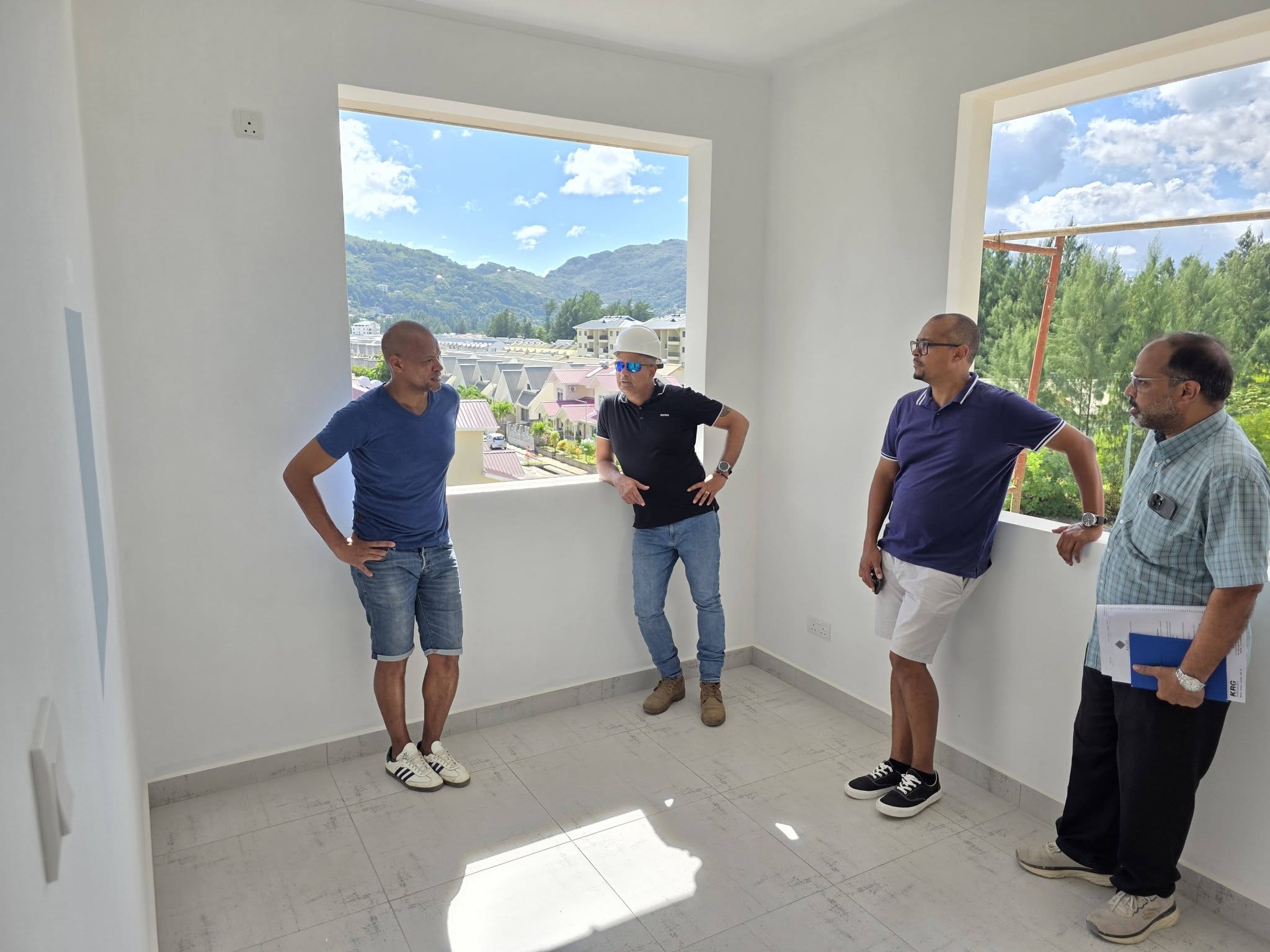 Visit to Perseverance Mid Range condominiums