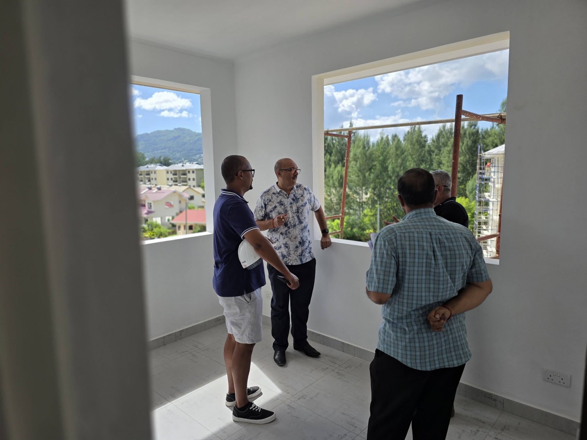 Visit to Perseverance Mid Range condominiums
